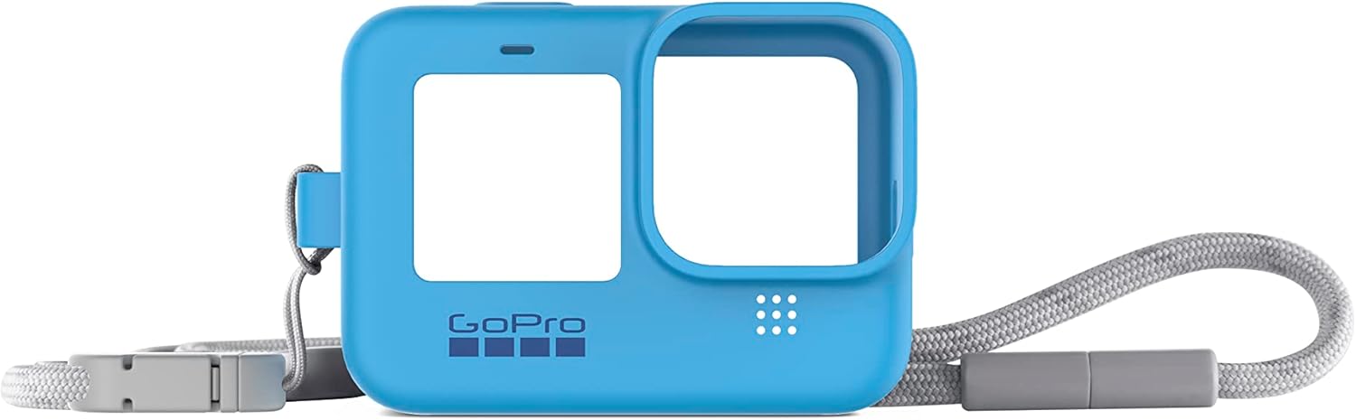 Gopro Sleeve + Lanyard For Hero9/Hero10/Hero11 Black Blue
