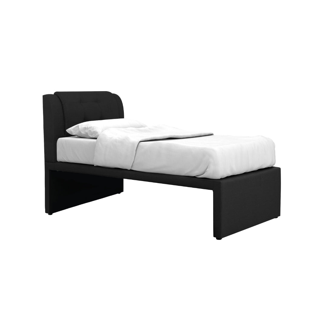 Neeka Single / Super Single/Queen Bed Frame w/ Mattress Option - 4 Available Colours