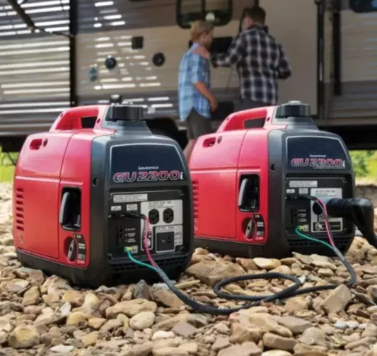 AMAZON®📣📣📣 100th Anniversary Celebration Gives Back! 💥EU 2200 Watt Gasoline Portable Inverter Generator