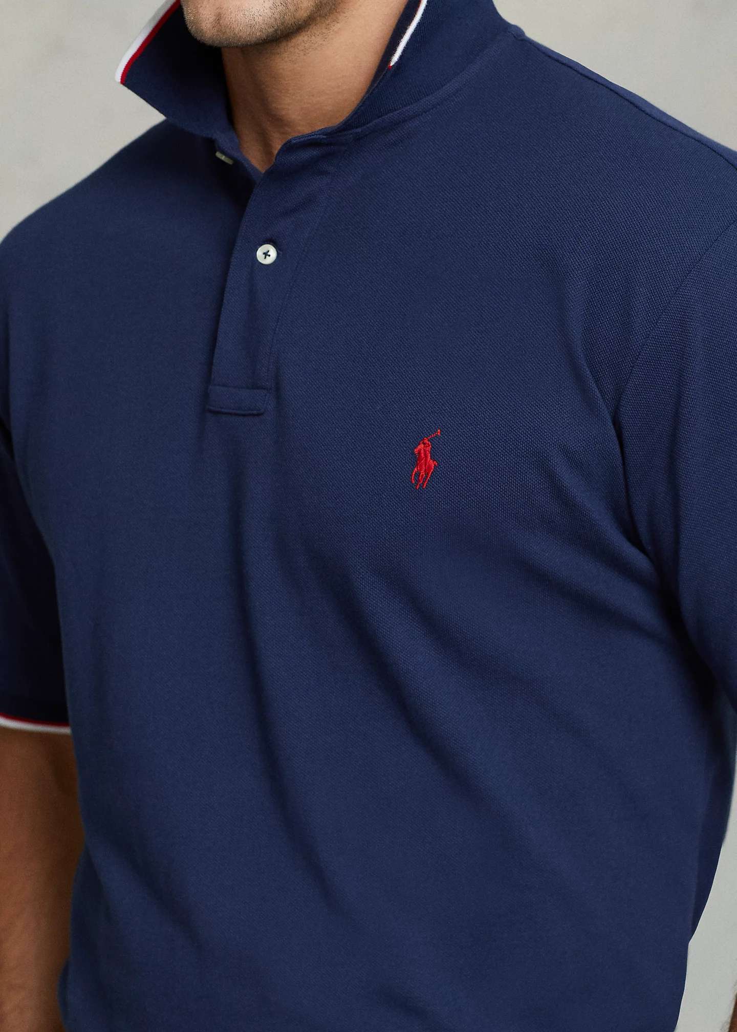 Mesh Polo Shirt