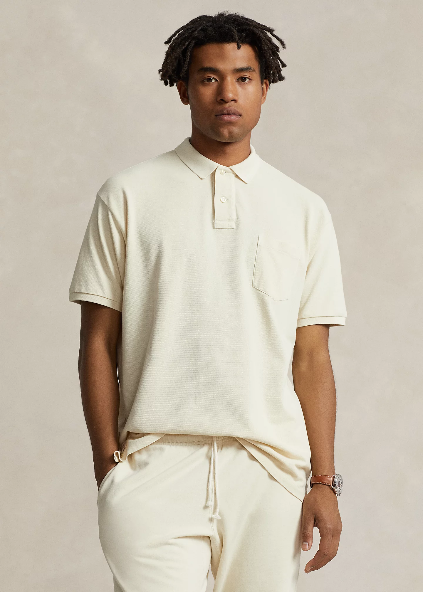 Polo x Element Big Fit Mesh Polo Shirt