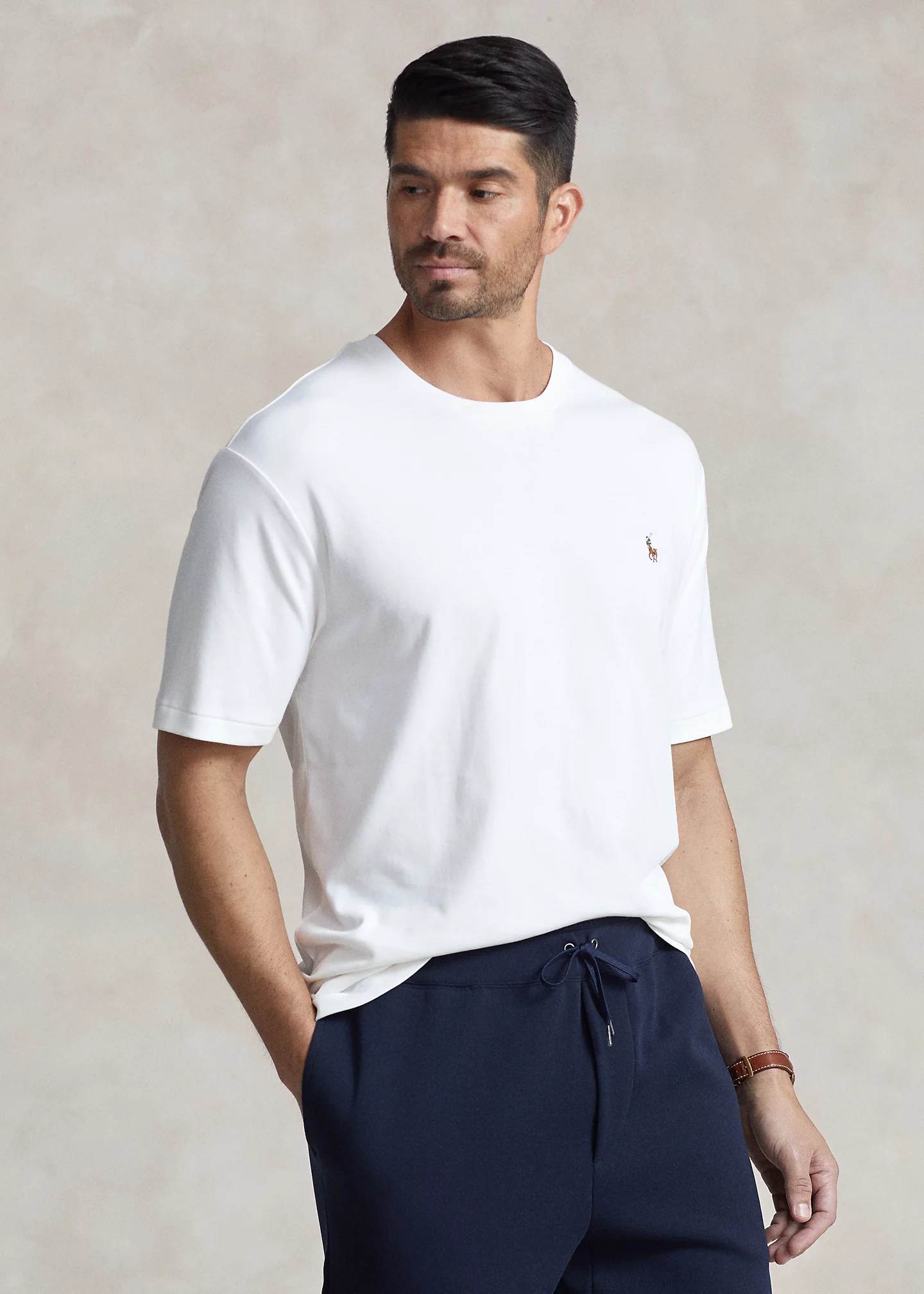 Soft Cotton Crewneck T-Shirt
