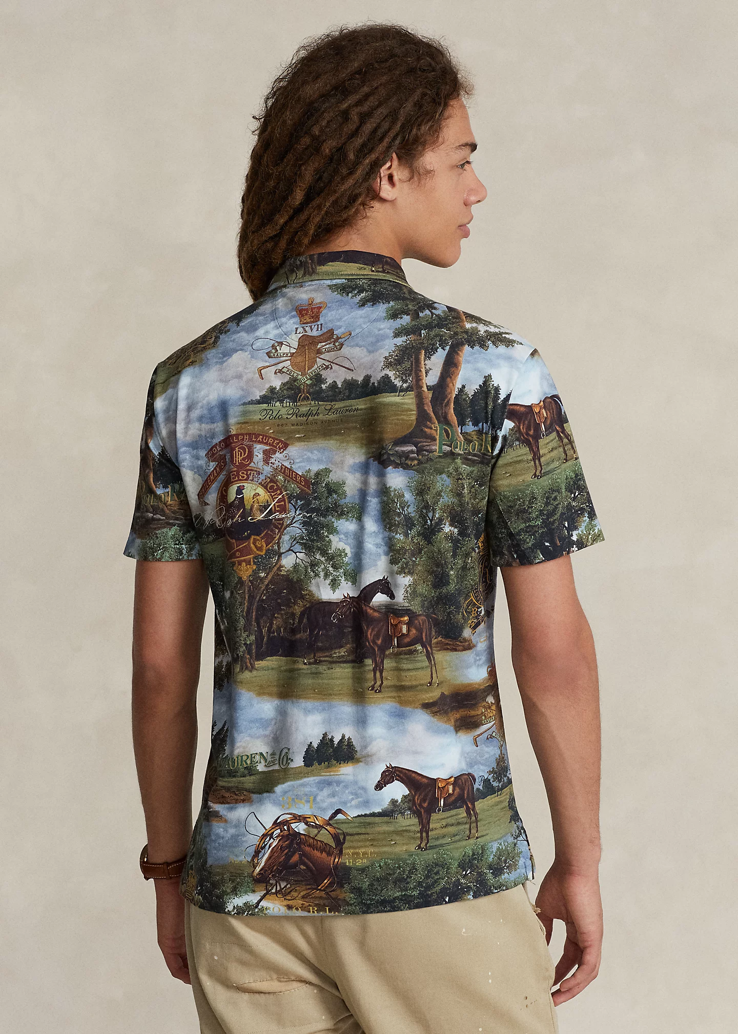 Standard Fit Equestrian Polo Shirt