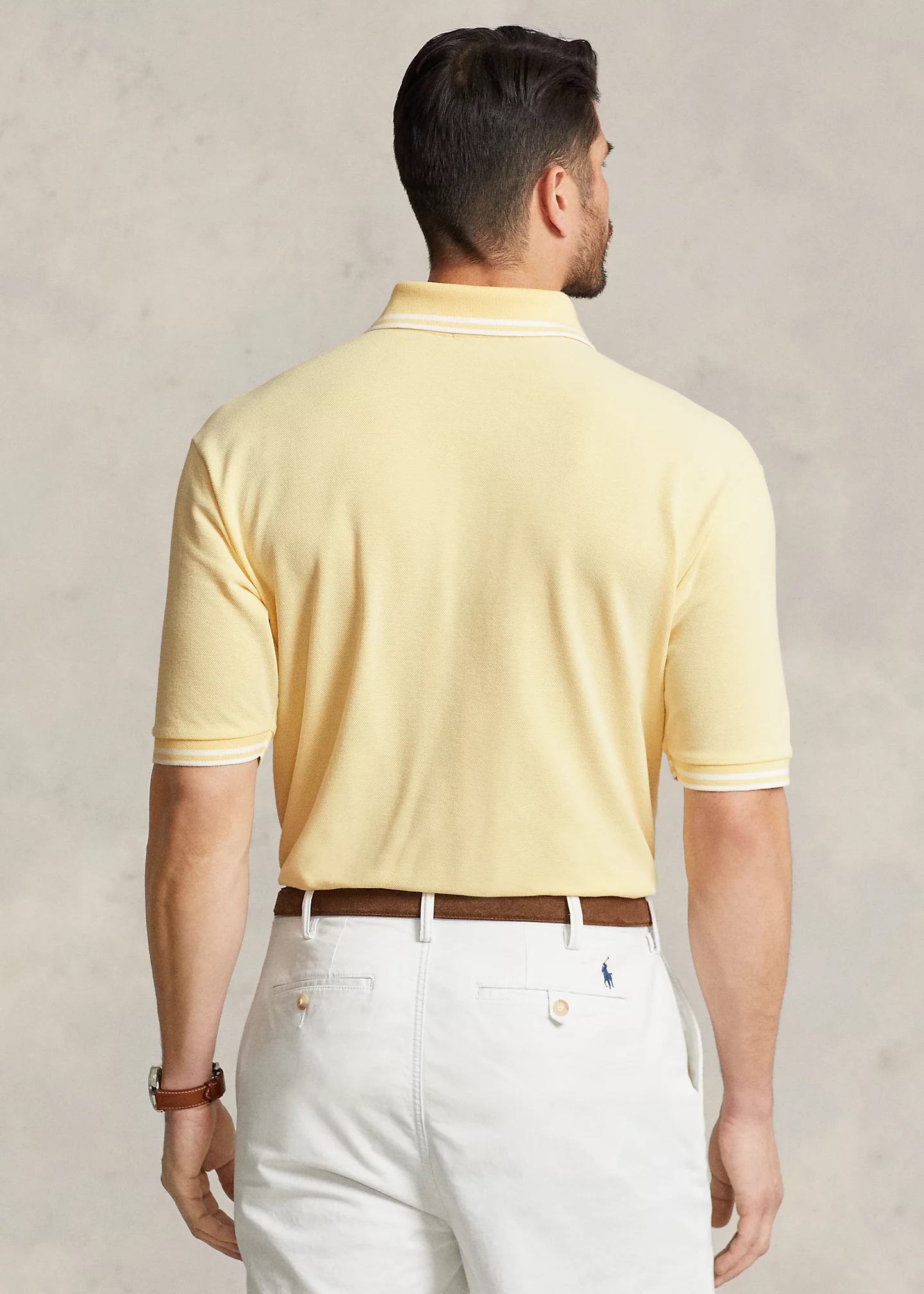 Stretch Mesh Polo Shirt