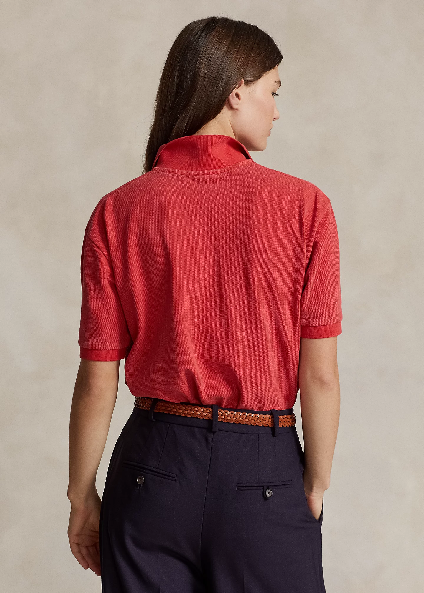 Original Fit Mesh Polo Shirt