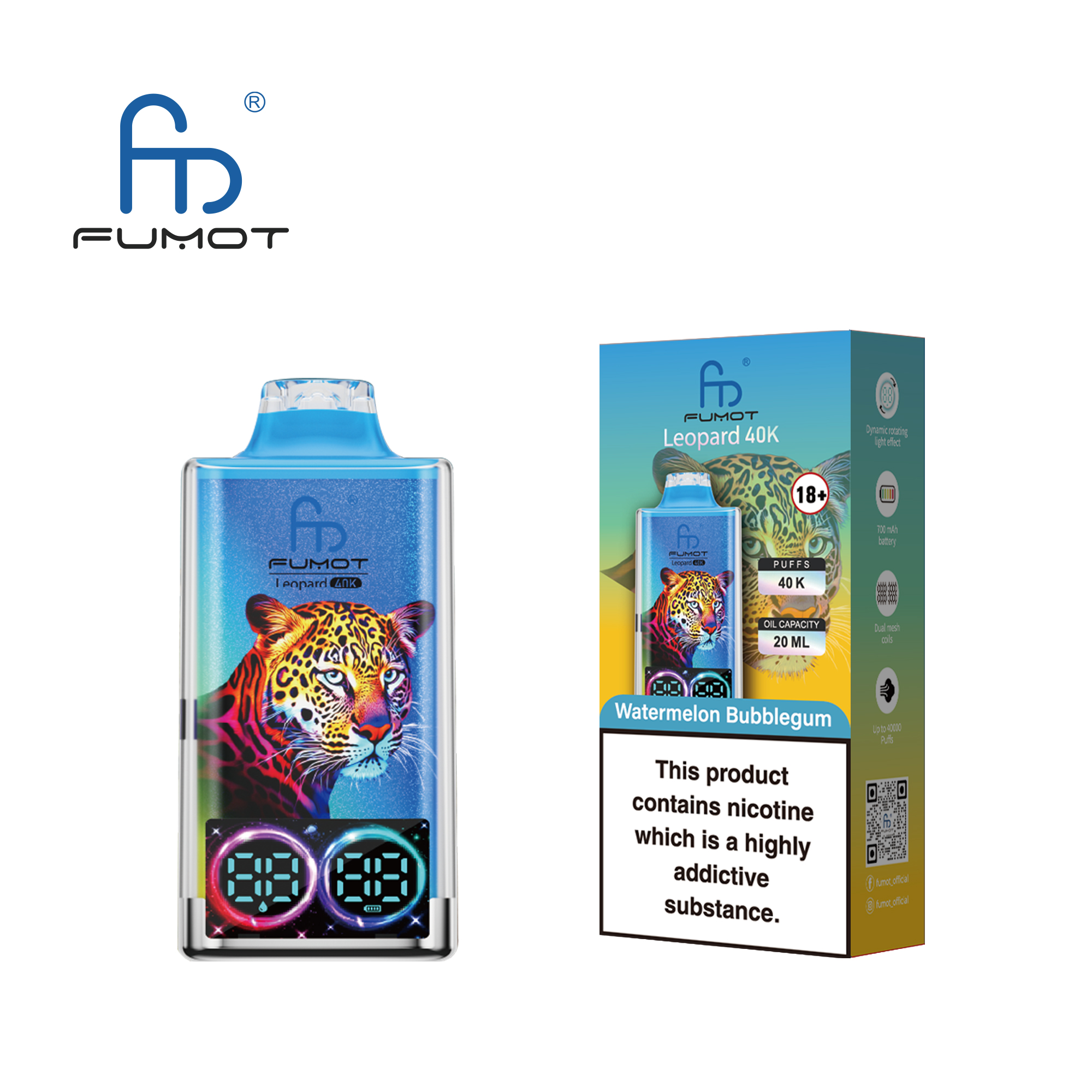 Randm Leopard 40K Disposable device