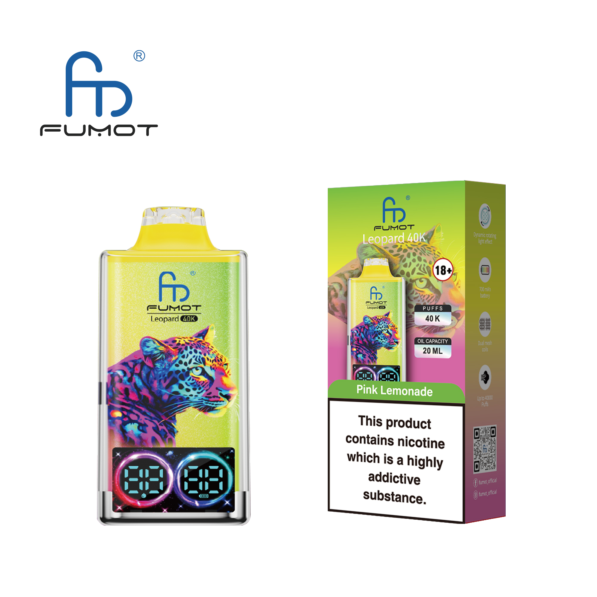 Randm Leopard 40K Disposable device