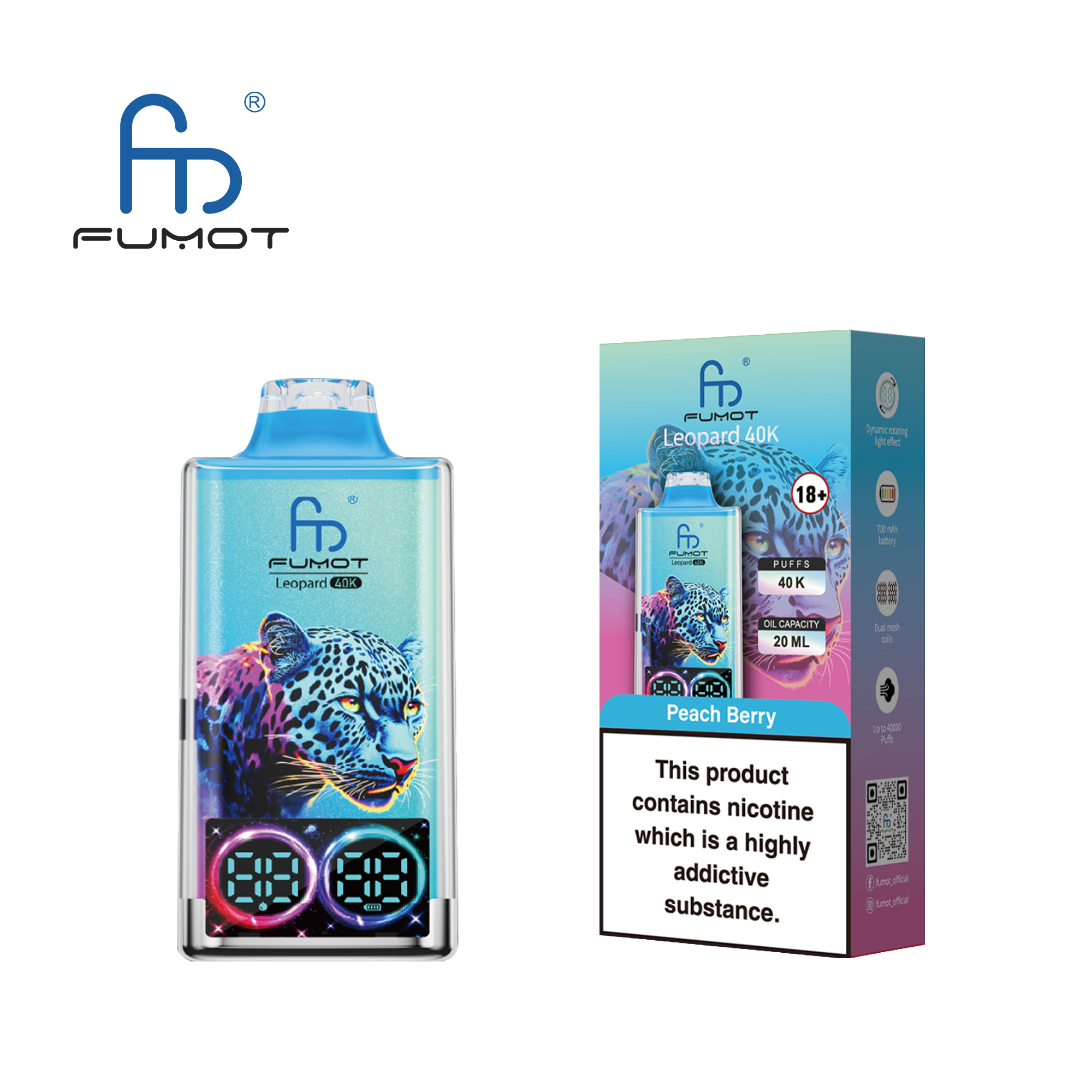 Randm Leopard 40K Disposable device