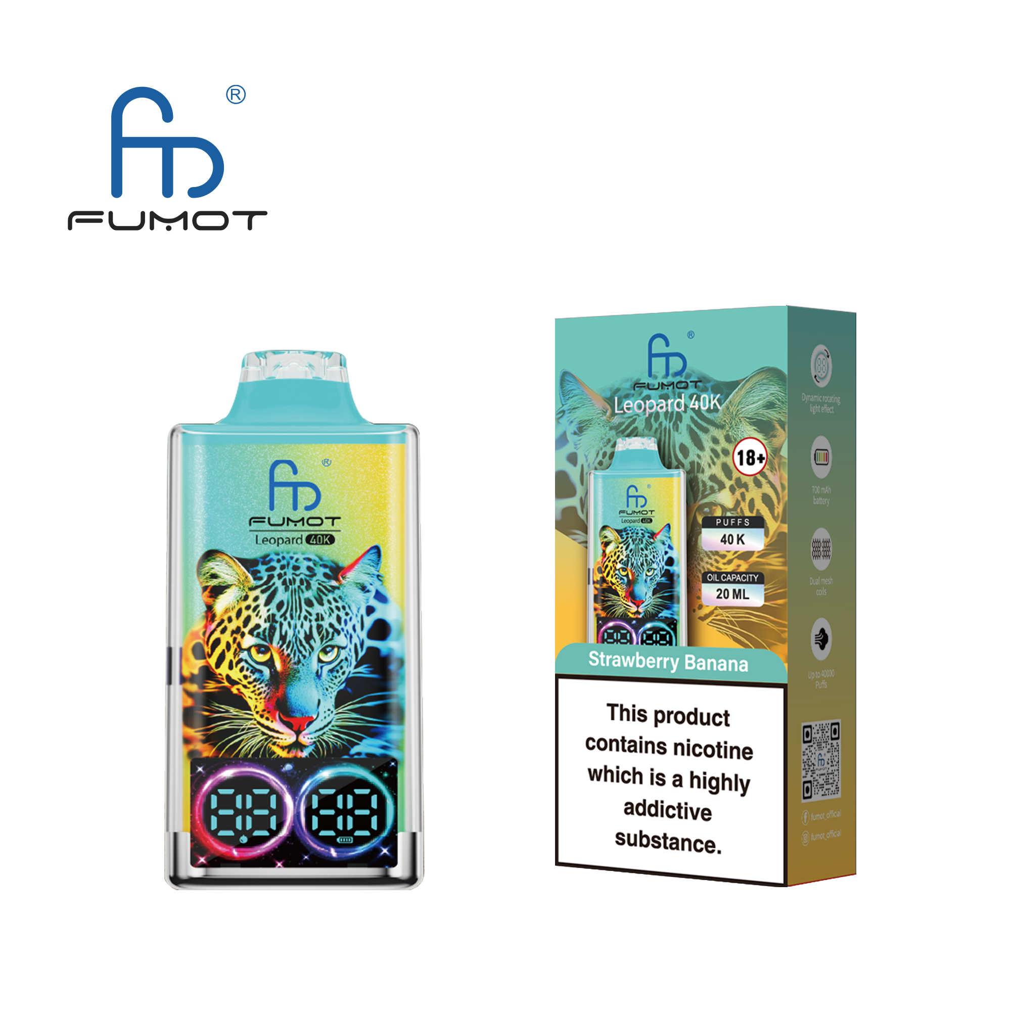 Randm Leopard 40K Disposable device