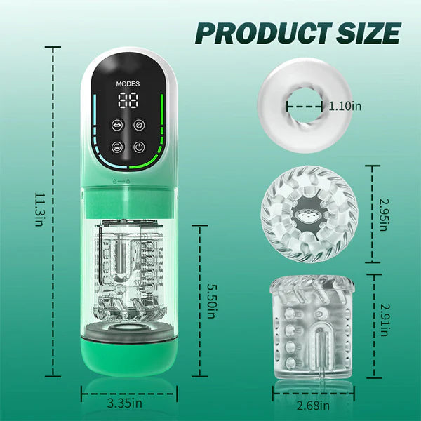 😍 Male Masturbator Penis Pump - Male Sex Toys for Men Sex Toy Pocket Pussy LCD with APP Stroker Adult Toys with 7 Thrusting 7 Rotating 5 Sucking Modes Vacuum Pumps & Enlargers🎁