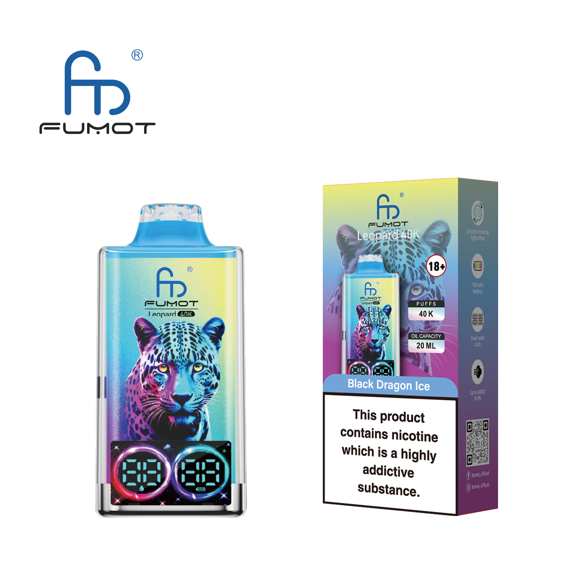 Randm Leopard 40K Disposable device