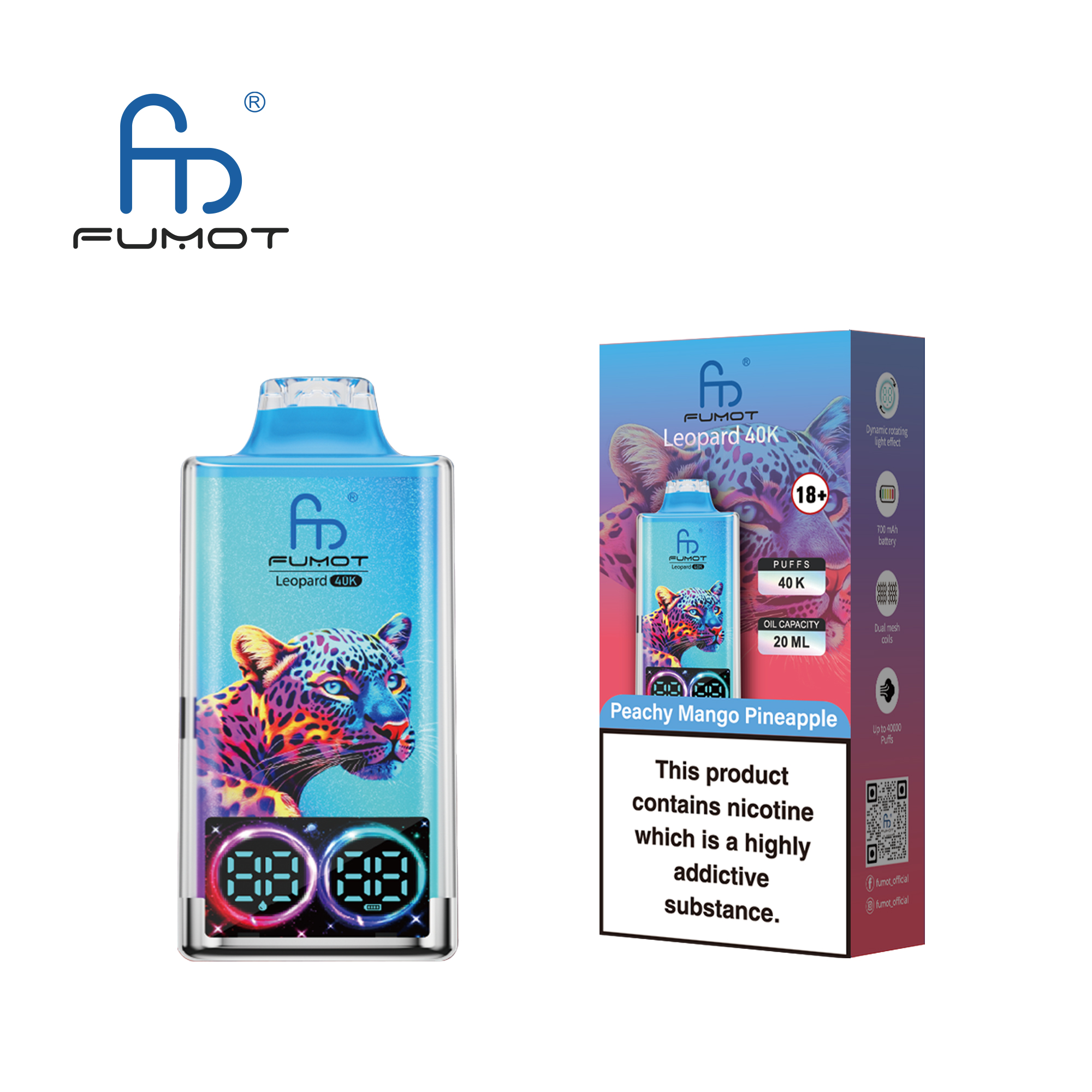 Randm Leopard 40K Disposable device