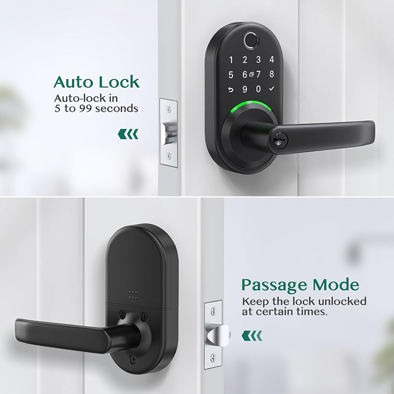 Keypad Smart Door Lock with Handle