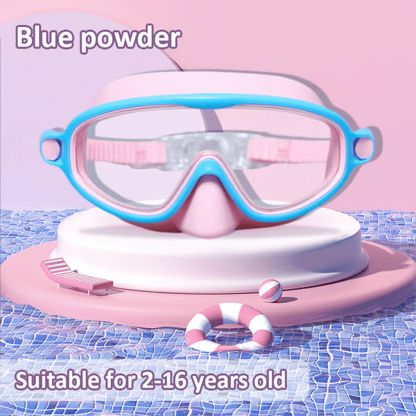 🏊‍♀️Last Day: Buy 1 Get 1 Free🏊‍♀️HD children's large frame waterproof and anti-fog swimming goggles