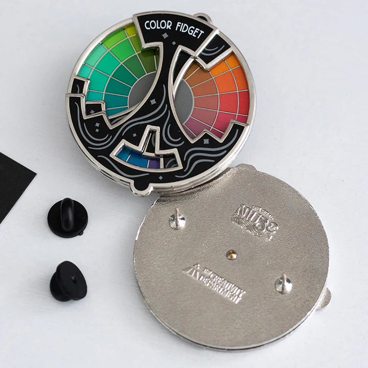 🔥LAST DAY 50% OFF🌈Color Fidget Enamel Pin
