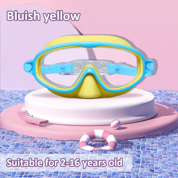 🏊‍♀️Last Day: Buy 1 Get 1 Free🏊‍♀️HD children's large frame waterproof and anti-fog swimming goggles