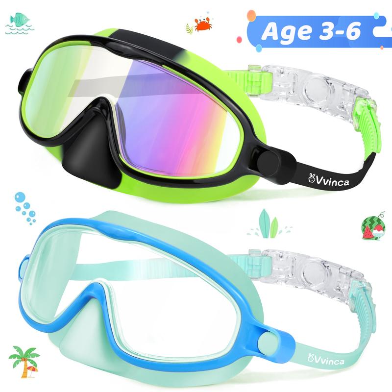 🏊‍♀️Last Day: Buy 1 Get 1 Free🏊‍♀️HD children's large frame waterproof and anti-fog swimming goggles