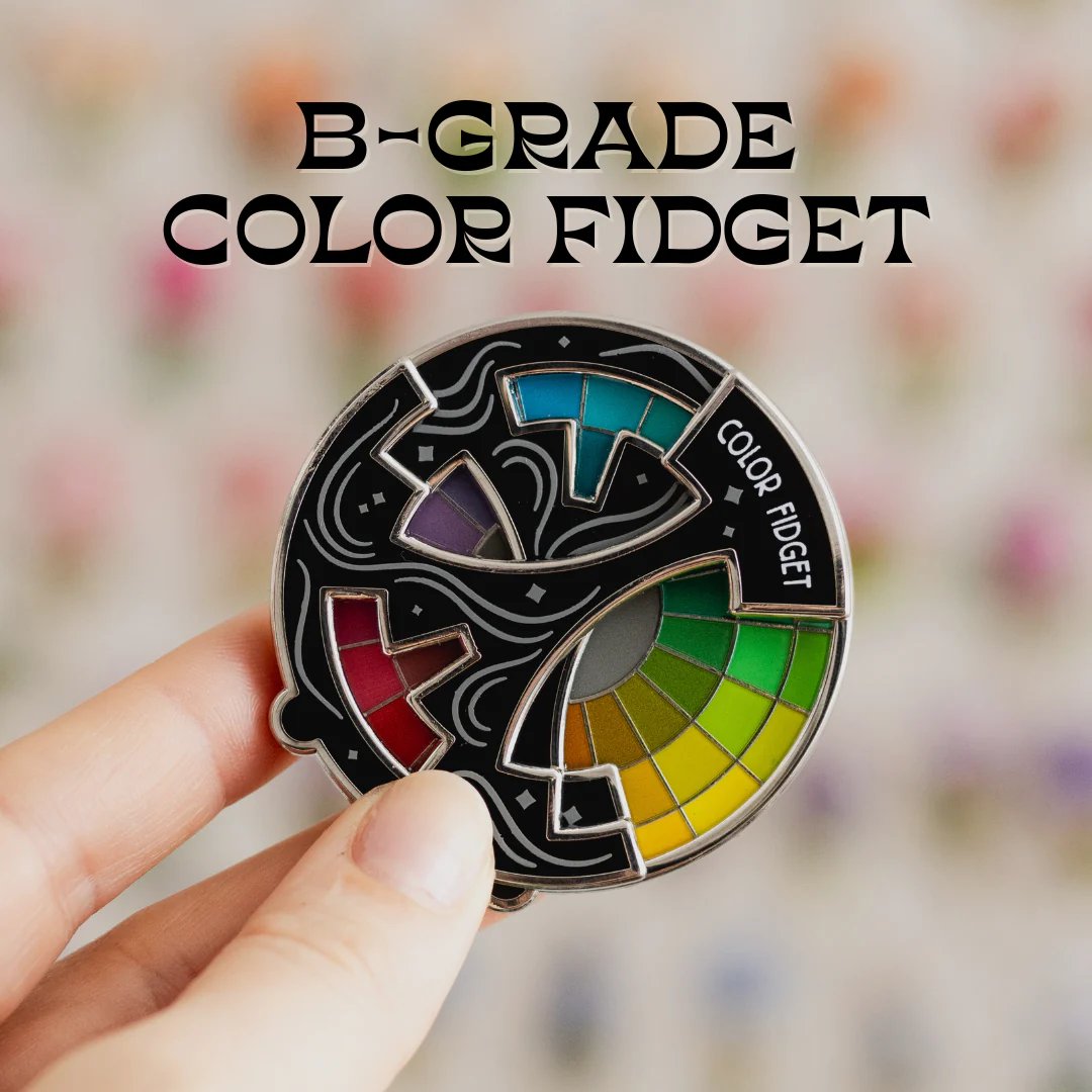🔥LAST DAY 50% OFF🌈Color Fidget Enamel Pin
