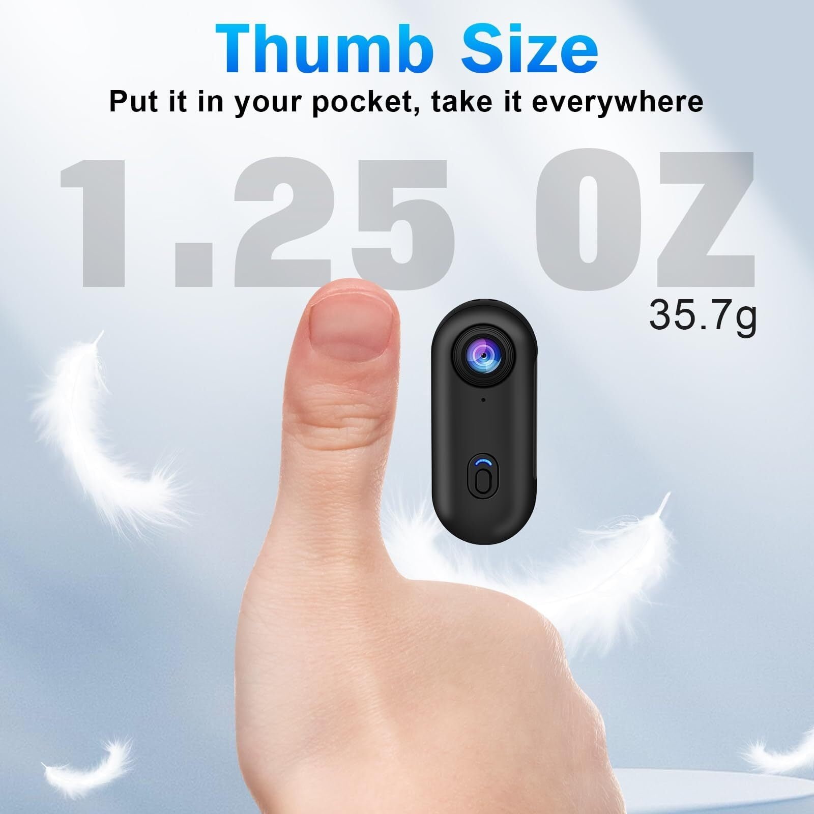 🎁Last Day 49% Off📷I3 4K Thumb Action Camera