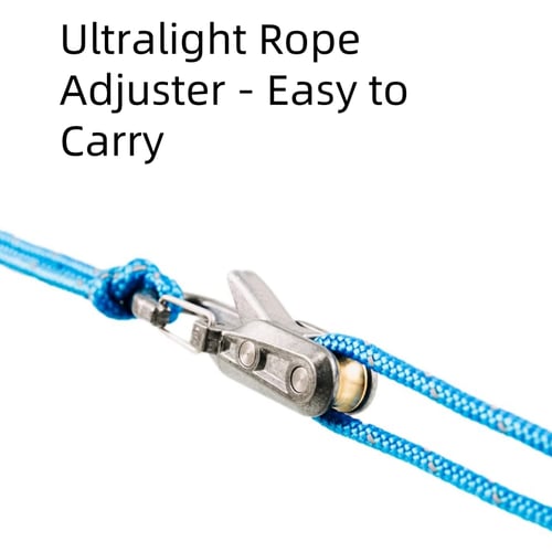 🎉No More Knots: The Ultimate Outdoor Rope Adjuster!