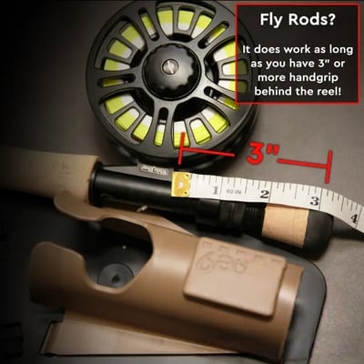 Slide-in Fishing Rod Hip Holsters