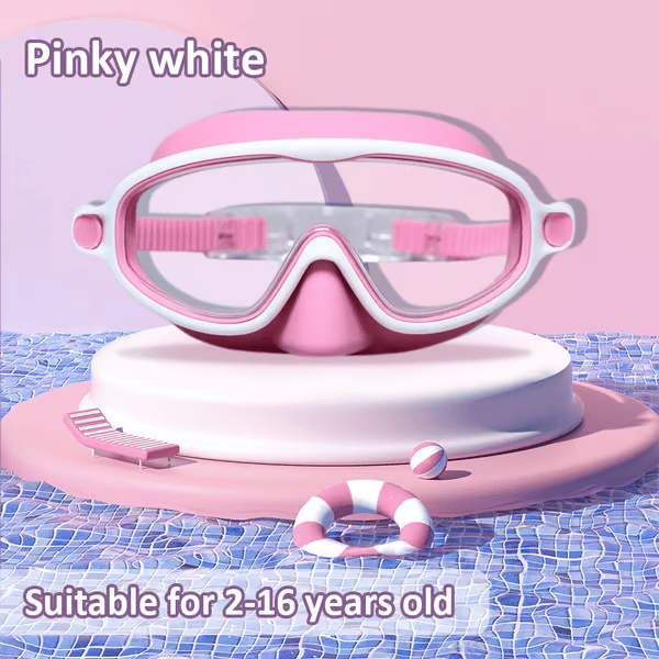 🏊‍♀️Last Day: Buy 1 Get 1 Free🏊‍♀️HD children's large frame waterproof and anti-fog swimming goggles