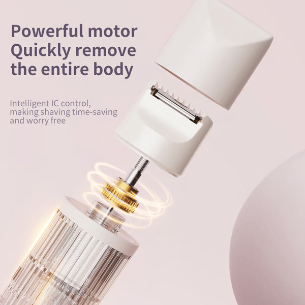 Hot Sale 49% OFF -🔥 Comfort 2 in 1 Electric Lady Shaver