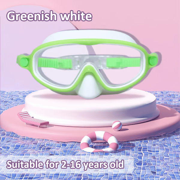 🏊‍♀️Last Day: Buy 1 Get 1 Free🏊‍♀️HD children's large frame waterproof and anti-fog swimming goggles