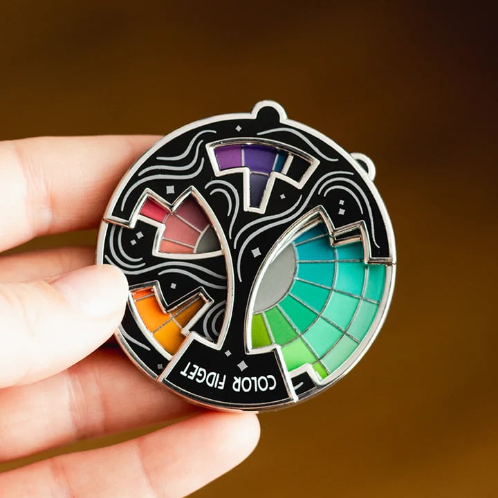 🔥LAST DAY 50% OFF🌈Color Fidget Enamel Pin