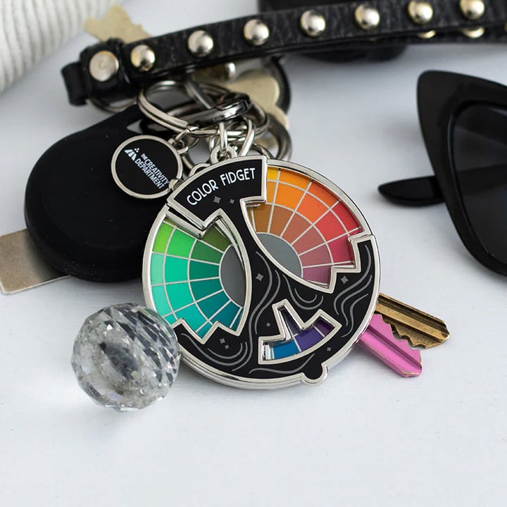 🔥LAST DAY 50% OFF🌈Color Fidget Enamel Pin