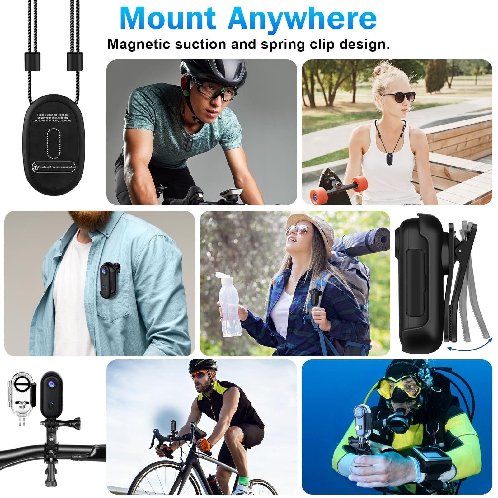 🎁Last Day 49% Off📷I3 4K Thumb Action Camera