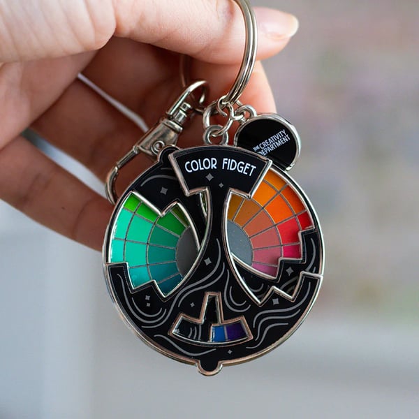 🔥LAST DAY 50% OFF🌈Color Fidget Enamel Pin