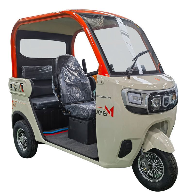 Adult electric tricycle 3 seats