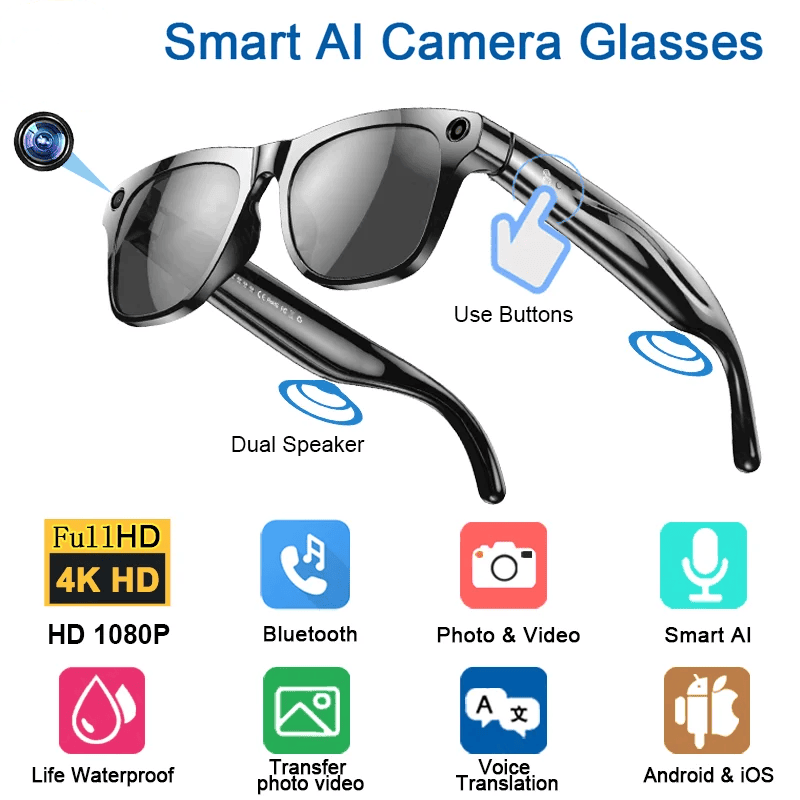 2025 New Arrival Smart Wireless Headphone Sunglasses