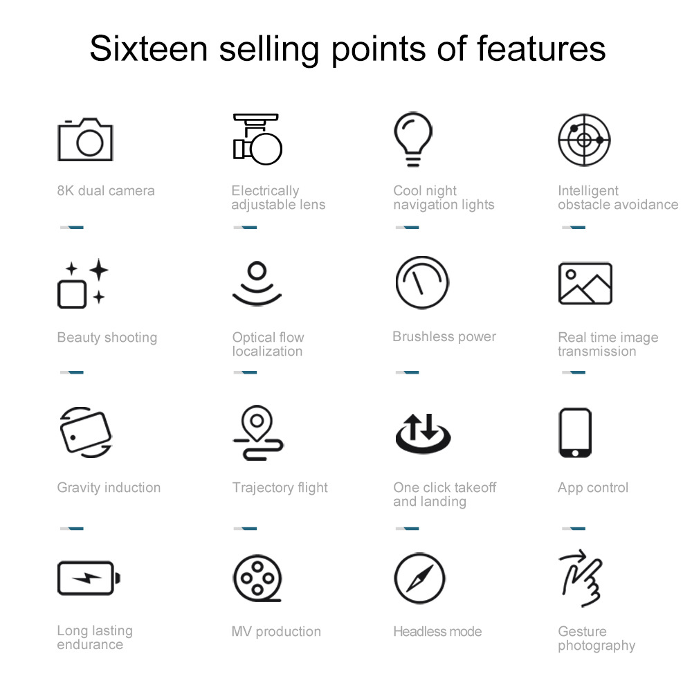 🛸✨ Drone Limited Time Offer 🌟🔥 Drone with 8K camera for adults, v196 rc quadcopter with auto return, follow me, brushless motor, circular flight, waypoint, altitude hold, headless mode, 28 minutes long flight time!!