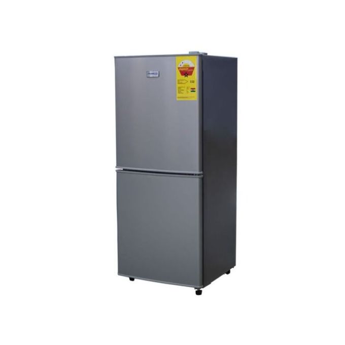 💥 Limited-Time Offer💥Nasco 116 Litre - NASD2-14FL Table Top Double Door Fridge - Silver