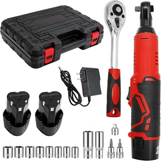 🔥Hot Sale🔥Cordless Electric Ratchet Wrench Set