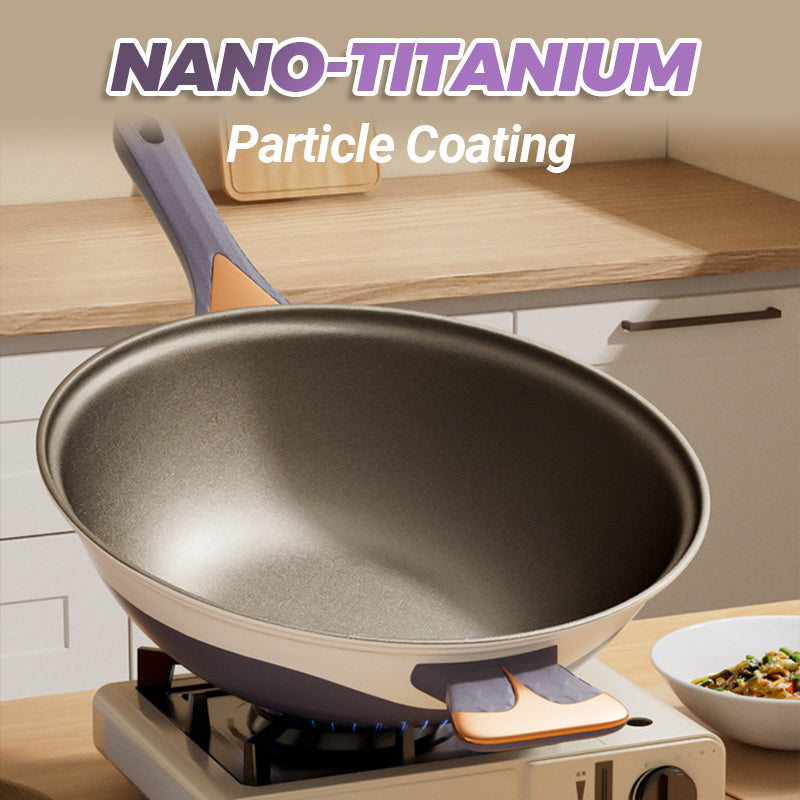 🔥【Buy 1, get 1 free】🔥👩🍳Titanium Non-Stick Low-Pressure Pan Set🍳