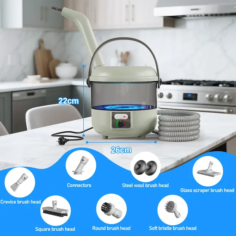 🔥Hot Sale🔥 15S High-Power, Fast-Heating Household Handheld Steam Cleaner