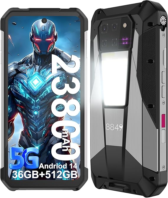 8849 Tank 3 Pro Rugged Smartphone Rugged Projector Phone 5G Android14 Phon 6.79"