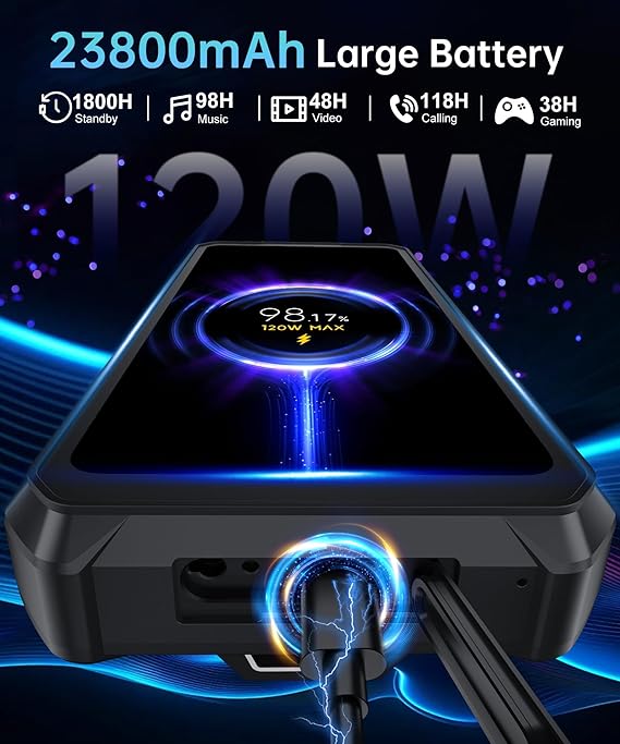 8849 Tank 3 Pro Rugged Smartphone Rugged Projector Phone 5G Android14 Phon 6.79"