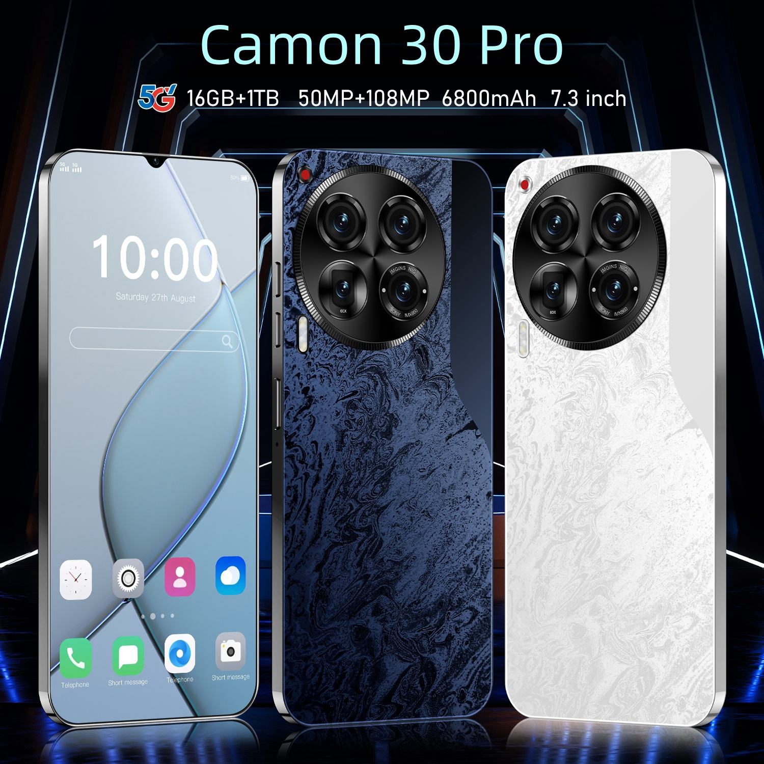 🔥Hot Sale🔥Tecno Camon 30 Pro global 5g smartphone 16GB+1TB