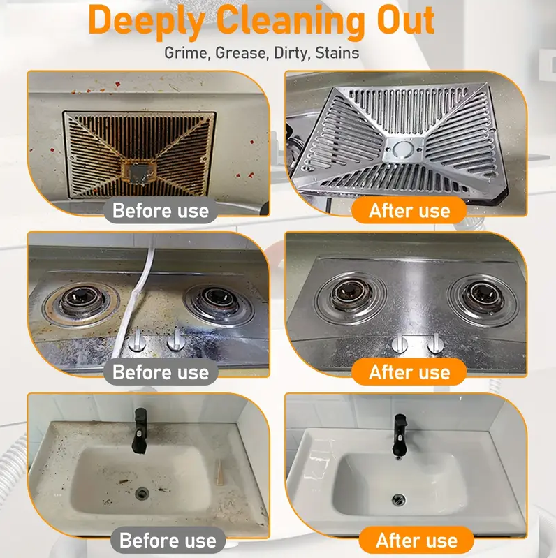 🔥Hot Sale🔥 15S High-Power, Fast-Heating Household Handheld Steam Cleaner