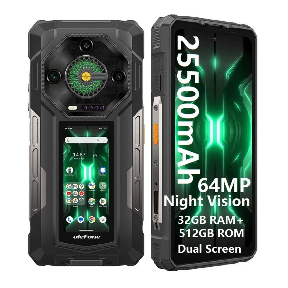 🔥Hot Sale🔥 Ulefone Armor 33 Pro 5G Dual-Screen Rugged Phone