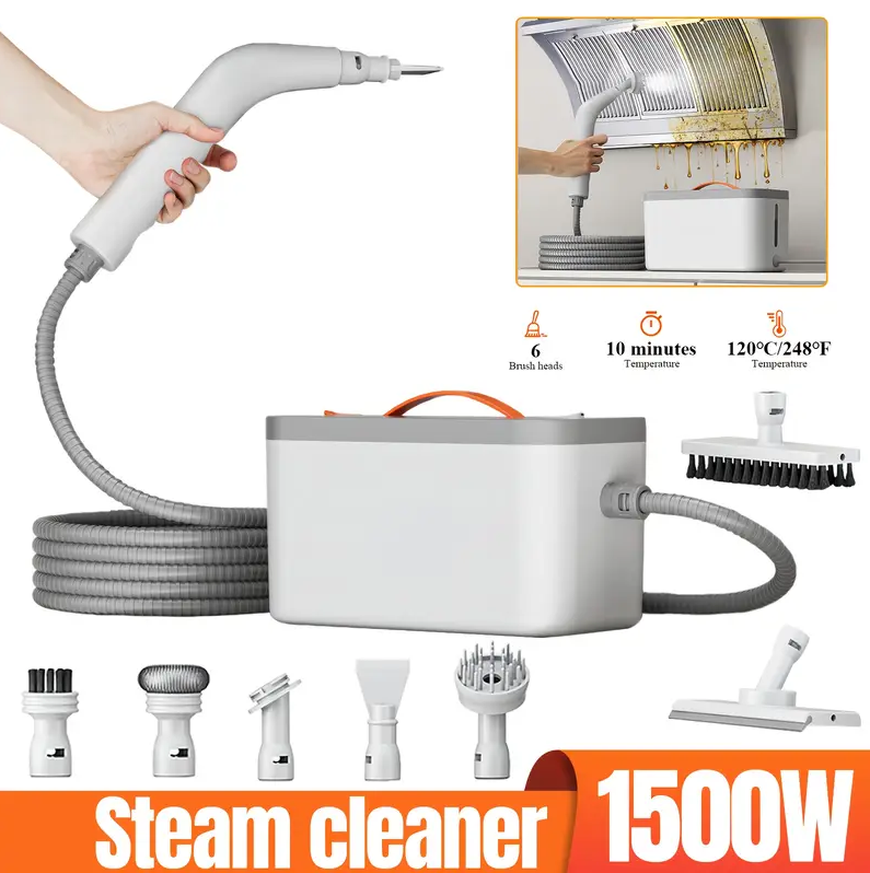 🔥Hot Sale🔥 15S High-Power, Fast-Heating Household Handheld Steam Cleaner