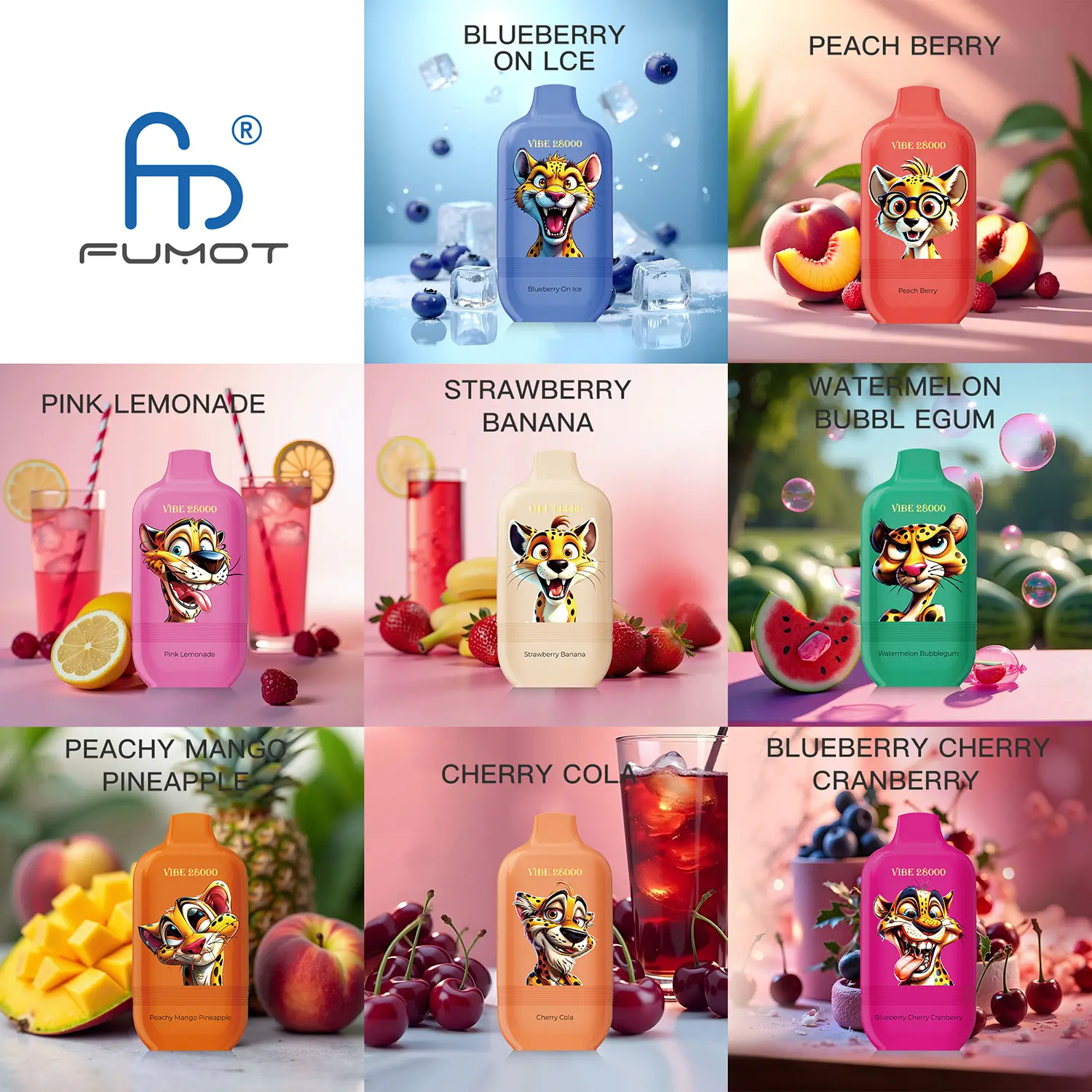 Fumot Tornado 20000 Disposable Vape - 20ML (1 Vape)