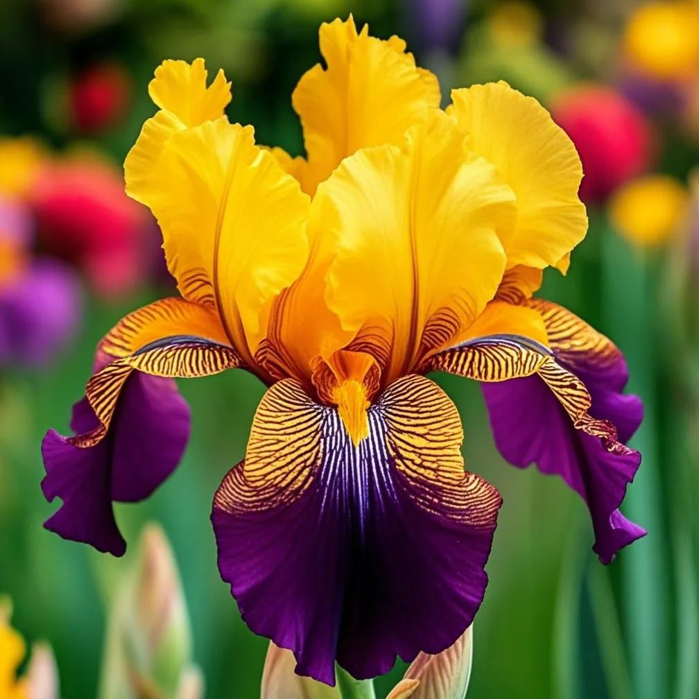 Midnight Ember-Rare Iris Bulbs⚜️