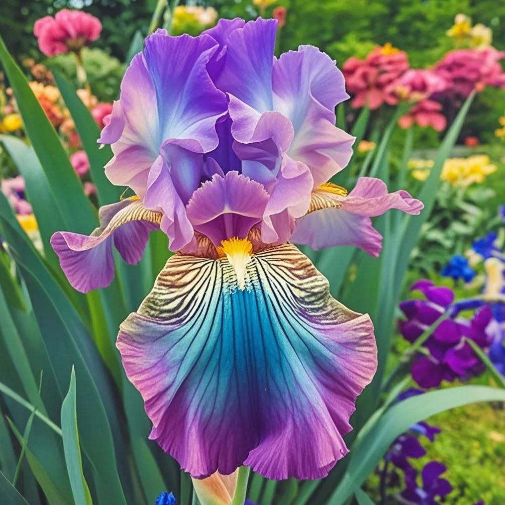 Fiery Phoenix-Rare Iris Bulbs⚜️
