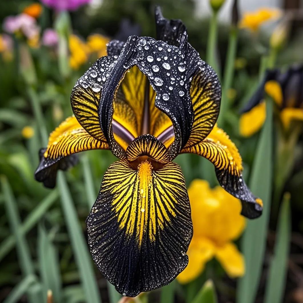 Fiery Phoenix-Rare Iris Bulbs⚜️