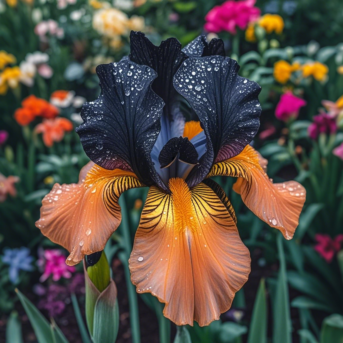 Fiery Phoenix-Rare Iris Bulbs⚜️